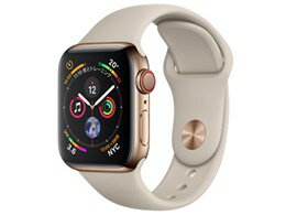 JAN 4549995046533 Apple Watch Series 4 40mm ゴールドステンレス ストーンスポーツ GPS ＋ Cellular Apple Japan(同) スマートフォン・タブレット 画像