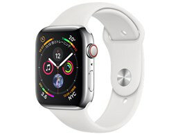 JAN 4549995046618 Apple Watch Series 4 44mm ステンレススチール ホワイトスポーツ GPS ＋ Cellular Apple Japan(同) スマートフォン・タブレット 画像
