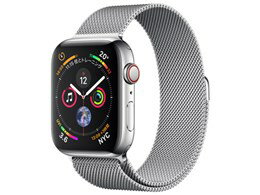 JAN 4549995046625 Apple Watch Series 4 44mm ステンレススチール ミラネーゼループ GPS ＋ Cellular Apple Japan(同) スマートフォン・タブレット 画像