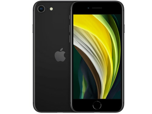 JAN 4549995128321 アップル iPhoneSE 第2世代 64GB ブラック au Apple Japan(同) スマートフォン・タブレット 画像