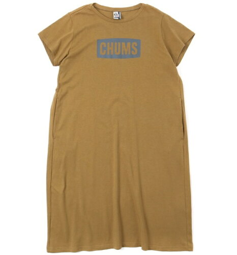 JAN 4550287268557 CHUMS｜チャムス チャムスロゴドレス CHUMS Logo Dress womens Lサイズ/Brown CH18-1212 株式会社ランドウェル レディースファッション 画像
