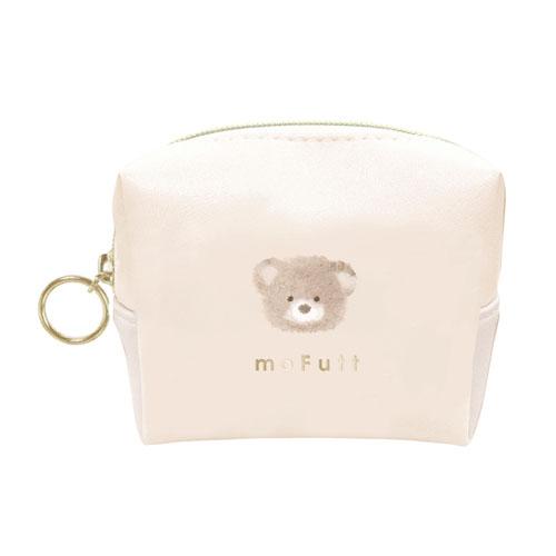 JAN 4550391791774 クーリア モフットミニポーチ くま 株式会社クーリア バッグ・小物・ブランド雑貨 画像