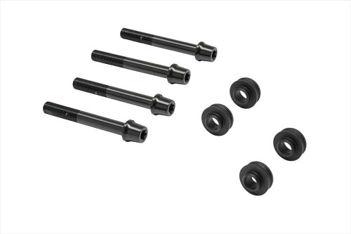 JAN 4550646119285 プロトブレンボ ｜PLOT BREMBO オフセットカラーマウントボルトセット 適合キャリパーB テーパーキャップ ブラック ZX-4RR/ZX-4R SE 24 Φ290 ノーマル CBK-05BTB 株式会社プロト 車用品・バイク用品 画像