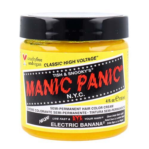JAN 4560108891543 manic panic マニックパニック テンポラリーヘアカラー   mc11012 エレクトリックバナナ 日本ケミコス株式会社 美容・コスメ・香水 画像