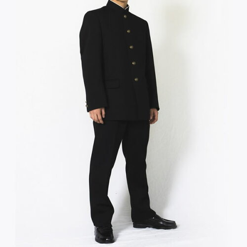 JAN 4560116026821 HIGH-SPEC 日本製標準型ウール混紡上下 ブラック （T601NA） 株式会社ニシキ メンズファッション 画像