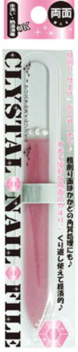 JAN 4560130656080 リヨン クリスタルネイルファイル ピンク 株式会社リヨンプランニング 美容・コスメ・香水 画像