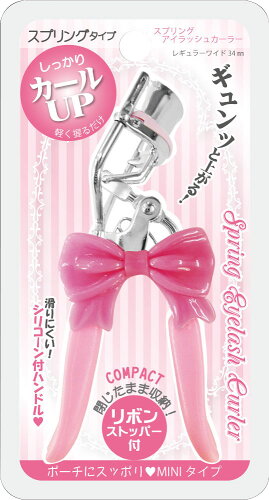 JAN 4560130656622 リボンスプリングカーラー ピンク(1コ入) 株式会社リヨンプランニング 美容・コスメ・香水 画像
