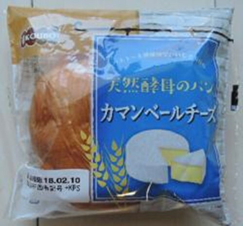 JAN 4560132003196 酵母工業 KOUBO 天然酵母のパン カマンベールチーズ 1個 株式会社KOUBO 食品 画像