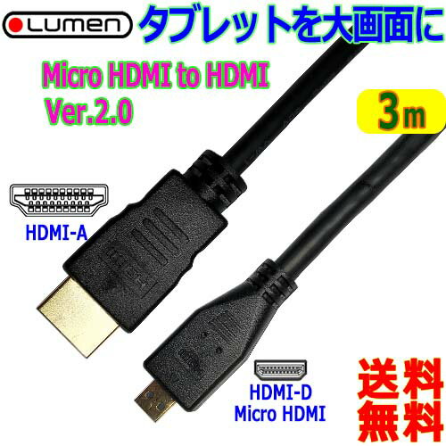 JAN 4560138233115 Lumen LDC-HDMID30 株式会社ルーメン スマートフォン・タブレット 画像