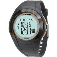 JAN 4560157530608 F-RUN ランニング用腕時計 FRN100K ブラック(1コ入) ファースト・ランニング株式会社 スポーツ・アウトドア 画像