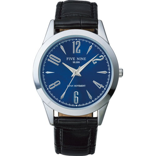 JAN 4560159970624 ファイブナイン メンズ腕時計 ダークブルー文字盤 FNTK－050MMBL 株式会社ゆうわ 腕時計 画像