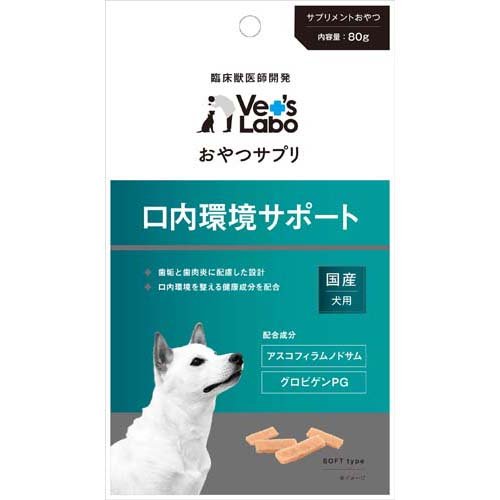 JAN 4560191493921 おやつサプリ 犬用 口内環境サポート(80g) 株式会社ジャパンペットコミュニケーションズ ペット・ペットグッズ 画像