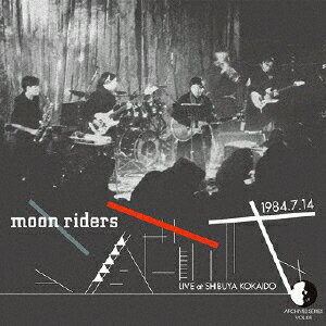 JAN 4560214750215 Archives　Series　Vol．08　Moonriders　Live　At　Shibuya　Kokaido　1984．7．14/ＣＤ/XPCA-1020 有限会社ムーンライダーズ・ディヴィジョン CD・DVD 画像