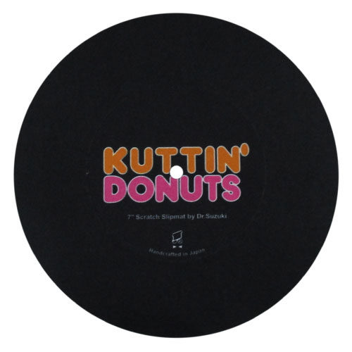 JAN 4560225525642 Dr. Suzuki Kuttin’ Donuts 7” Slipmat  ブラック 有限会社stokyo 楽器・音響機器 画像