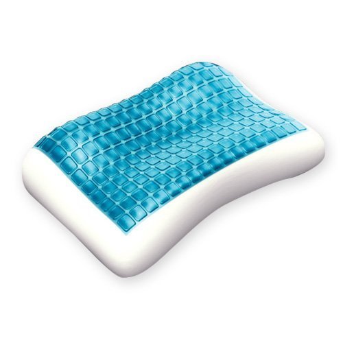 JAN 4560277122127 【専用プラチナコットンの枕カバー付セット】 D-Breath テクノジェル Technogel Sleeping Contour Pillow type9 (低め) 株式会社ディーブレス インテリア・寝具・収納 画像