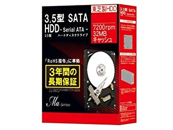 JAN 4560292269210 3.5インチ SATA HDD 500GB DT01ACA050BOX フィールドスリー株式会社 パソコン・周辺機器 画像