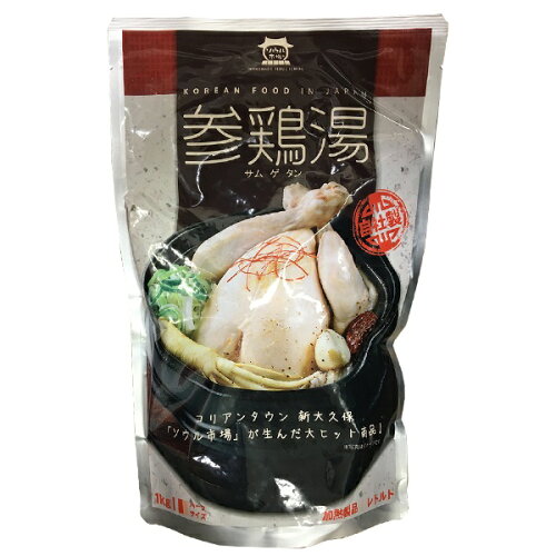 JAN 4560410000039 ハッピー食品 ソウル市場 鶏鶏湯(サムゲタン) 1Kg 株式会社ハッピー食品 食品 画像