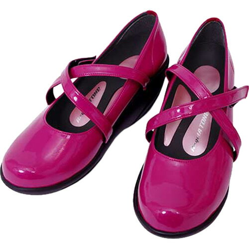 JAN 4560416497147 リゲッタ RegetA リゲッタトーン ウエッジパンプス 6cm ベリーピンク 株式会社グッズマン 靴 画像