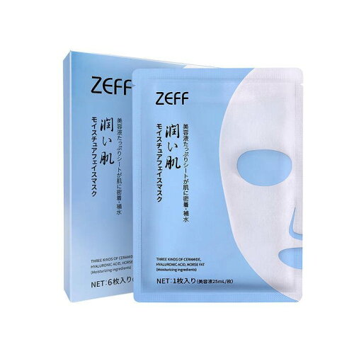 JAN 4560467258032 ZEFF モイスチュアフェイスマスク 株式会社ネクサス 美容・コスメ・香水 画像