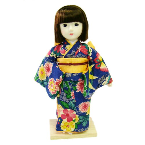 JAN 4562106693013 着付けが学べる日本人形 夢さくら 青：1048682 おもちゃ 画像
