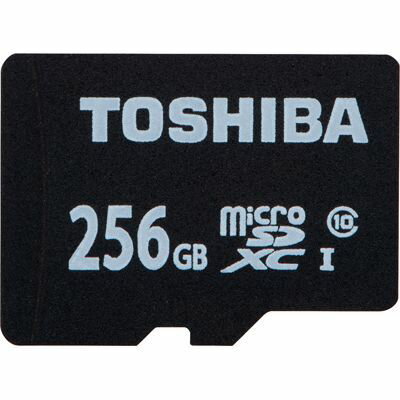 JAN 4562131647432 TOSHIBA 256GB microSDXCカード MSDAR40N256G 東芝エルイートレーディング株式会社 家電 画像