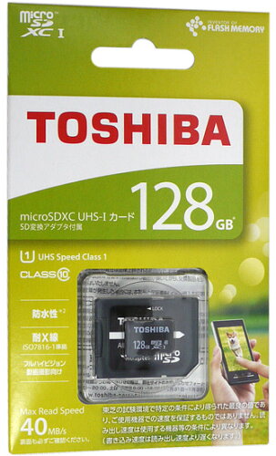 JAN 4562131648316 TOSHIBA microSDXCメモリカード MSDAR40N128G 東芝エルイートレーディング株式会社 TV・オーディオ・カメラ 画像