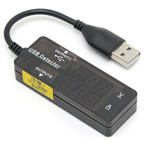 JAN 4562143446696 ルートアール QC2．0対応 USB簡易電圧・電流チェッカー RT-USBVA3HV 有限会社ルートアール パソコン・周辺機器 画像