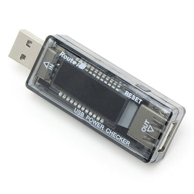 JAN 4562143446832 (RouteR) USB簡易電圧・電流チェッカー (RT-USBVATM2QC) QC2.0対応 積算電流・通電時間計測(ルートアール) 有限会社ルートアール パソコン・周辺機器 画像