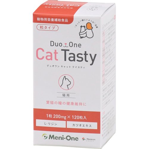 JAN 4562164190677 メニワン DUOONE Cat Tasty 粒タイプ(120粒入) 株式会社メニワン ペット・ペットグッズ 画像