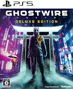 JAN 4562226431656 Ghostwire: Tokyo Deluxe Edition/PS5/ELJM30129/C 15才以上対象 ゼニマックス・アジア株式会社 テレビゲーム 画像