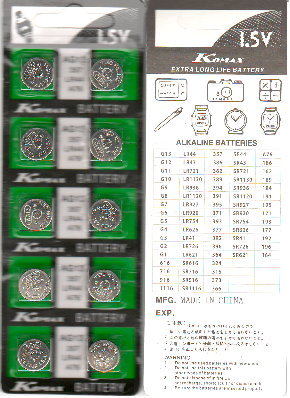 JAN 4562266530104 TUO ボタン電池 LR44 10個セット 株式会社アサヒ商事 家電 画像