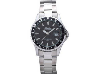 JAN 4562275333710 スターレット ダイバー風ウォッチ ブラック ST-G65MB-BB トップ株式会社 腕時計 画像