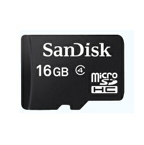 JAN 4562381411296 SanDisk MicroSDHCカード16GB　Class4対応　SD　USB変換アダプタ付 オンスクエア株式会社 TV・オーディオ・カメラ 画像