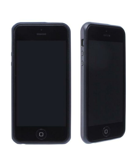 JAN 4562398644458 MS Products iPhone 5 MOBIER STONE ブラック # MB-IP5SNBK 株式会社MSソリューションズ スマートフォン・タブレット 画像