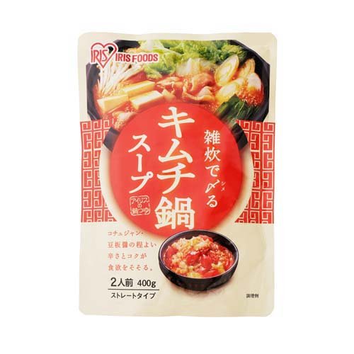 JAN 4562403563057 キムチ鍋スープ(400g) アイリスフーズ株式会社 食品 画像