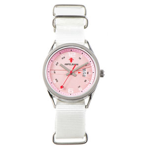 JAN 4562410158222 AMPELMANN アンペルマン 腕時計 ASC-4978-22 ユニセックス ラウンド ピンク 株式会社A.I.C 腕時計 画像