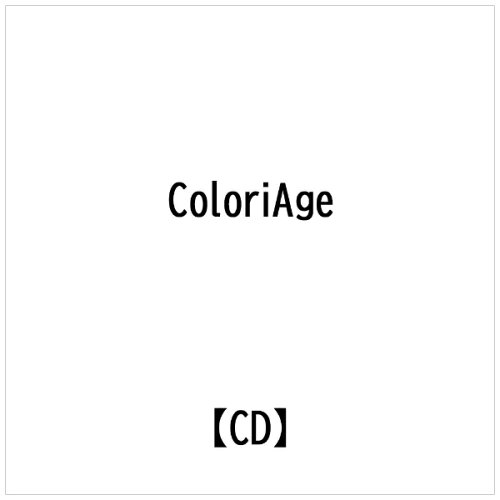 JAN 4562469427423 ColoriAge/ＣＤ/ZORD-050 株式会社BEAUTY CONTENTS MANAGEMENT CD・DVD 画像