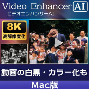 JAN 4570000431952 AVCLabs Video Enhancer AI Mac版 (メディアナビ) 株式会社メディアナビ パソコン・周辺機器 画像