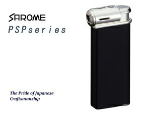 JAN 4571116707696 SAROME TOKYO サロメ ガスライター 電子ライター PSPシリーズ 黒ラバー/シルバー PSP-16 株式会社サロメ ホビー 画像