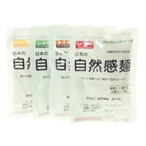 JAN 4571141610381 日本の自然感麺 4味 株式会社アイコム ダイエット・健康 画像