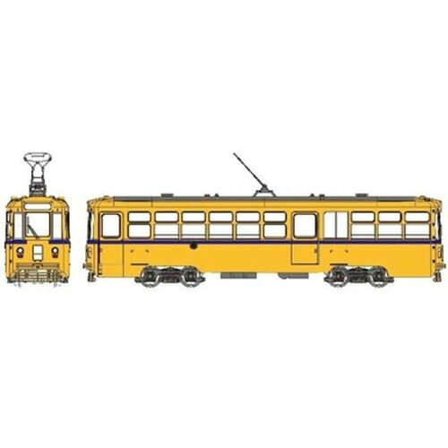 JAN 4571253033979 鉄道模型 トラムウェイ HO TW-HO7500Y 都電7500形 ワン・ツーマンタイプ 塗装済・行先等デカール・インレタ選択式 有限会社ドーファン ホビー 画像