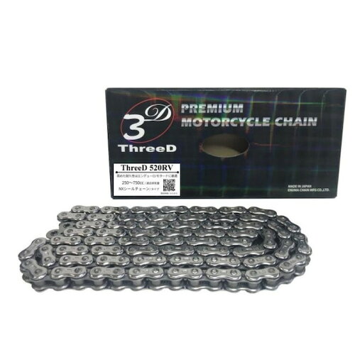 JAN 4571291772663 ThreeD 520RV(CR;-) 140MLJ 株式会社江沼チヱン製作所 車用品・バイク用品 画像