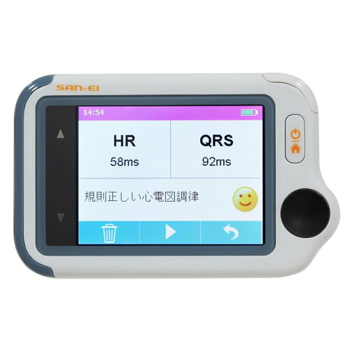JAN 4571324681177 ECGラボ チェックミーライト アドバンスモデル Bluetooth搭載 三栄メディシス株式会社 医薬品・コンタクト・介護 画像