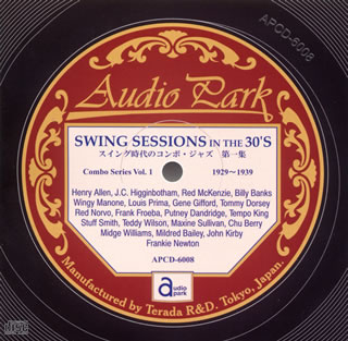 JAN 4571344220080 スイング時代のコンボ・ジャズ　第1集（1929～1939）/ＣＤ/APCD-6008 有限会社オーディオパーク CD・DVD 画像