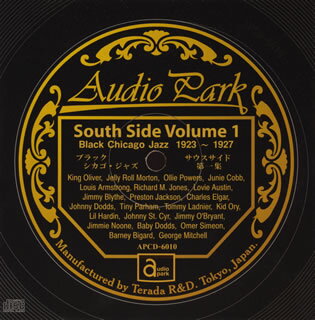 JAN 4571344220103 ブラック・シカゴ・ジャズ　サウスサイド　第1集（1923～1927）/ＣＤ/APCD-6010 有限会社オーディオパーク CD・DVD 画像