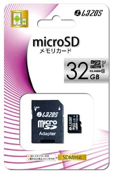 JAN 4571414152419 Lazos microSDHCメモリーカード Class10 32GB L-32MS10-U1 リーダーメディアテクノ株式会社 TV・オーディオ・カメラ 画像