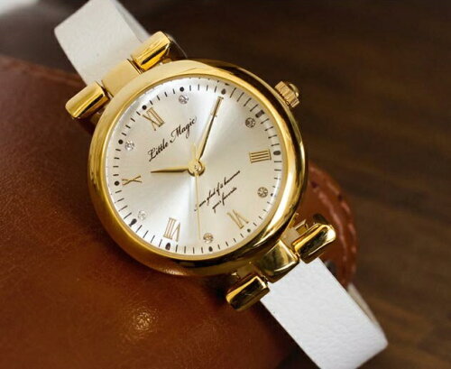 JAN 4571447325750 リトルマジック ゴールド 腕時計 レディース 株式会社ナチュラルライフ 腕時計 画像