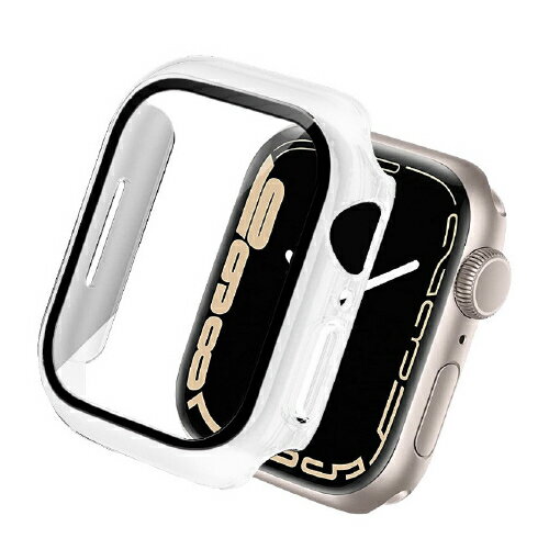 JAN 4571480042478 クールモバイルカンパニー Apple Watch Series 7 41mm 用フルカバーケース ホワイト AWPC41-WH クールモバイルカンパニー株式会社 スマートフォン・タブレット 画像
