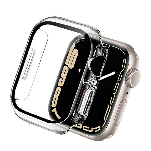 JAN 4571480042492 クールモバイルカンパニー Apple Watch Series 7 45mm 用フルカバーケース クリア AWPC45-CL クールモバイルカンパニー株式会社 スマートフォン・タブレット 画像