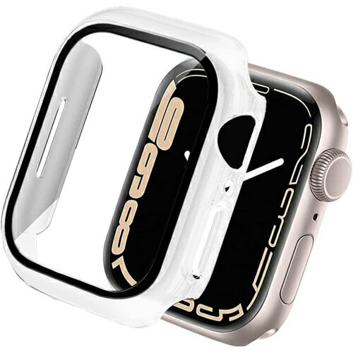 JAN 4571480042515 クールモバイルカンパニー Apple Watch Series 7 45mm 用フルカバーケース ホワイト AWPC45-WH クールモバイルカンパニー株式会社 スマートフォン・タブレット 画像
